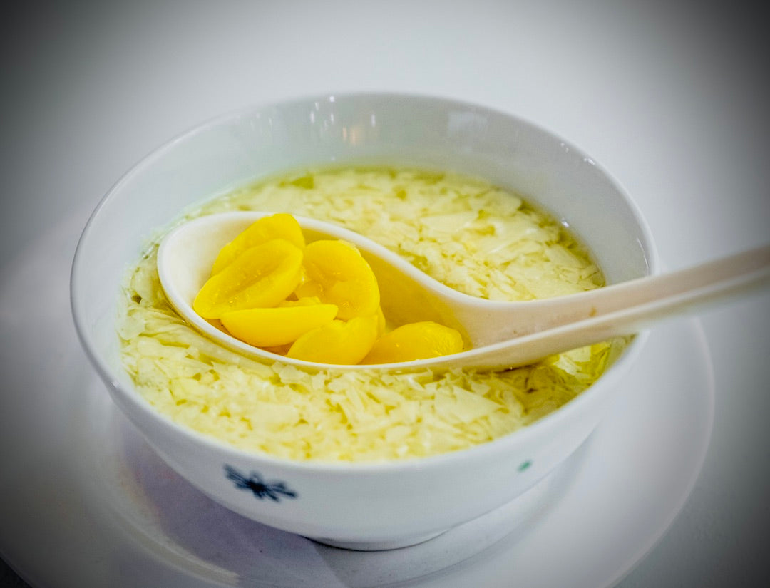 H3. Barley Beancurd with Ginko Nuts (白果薏米腐竹)