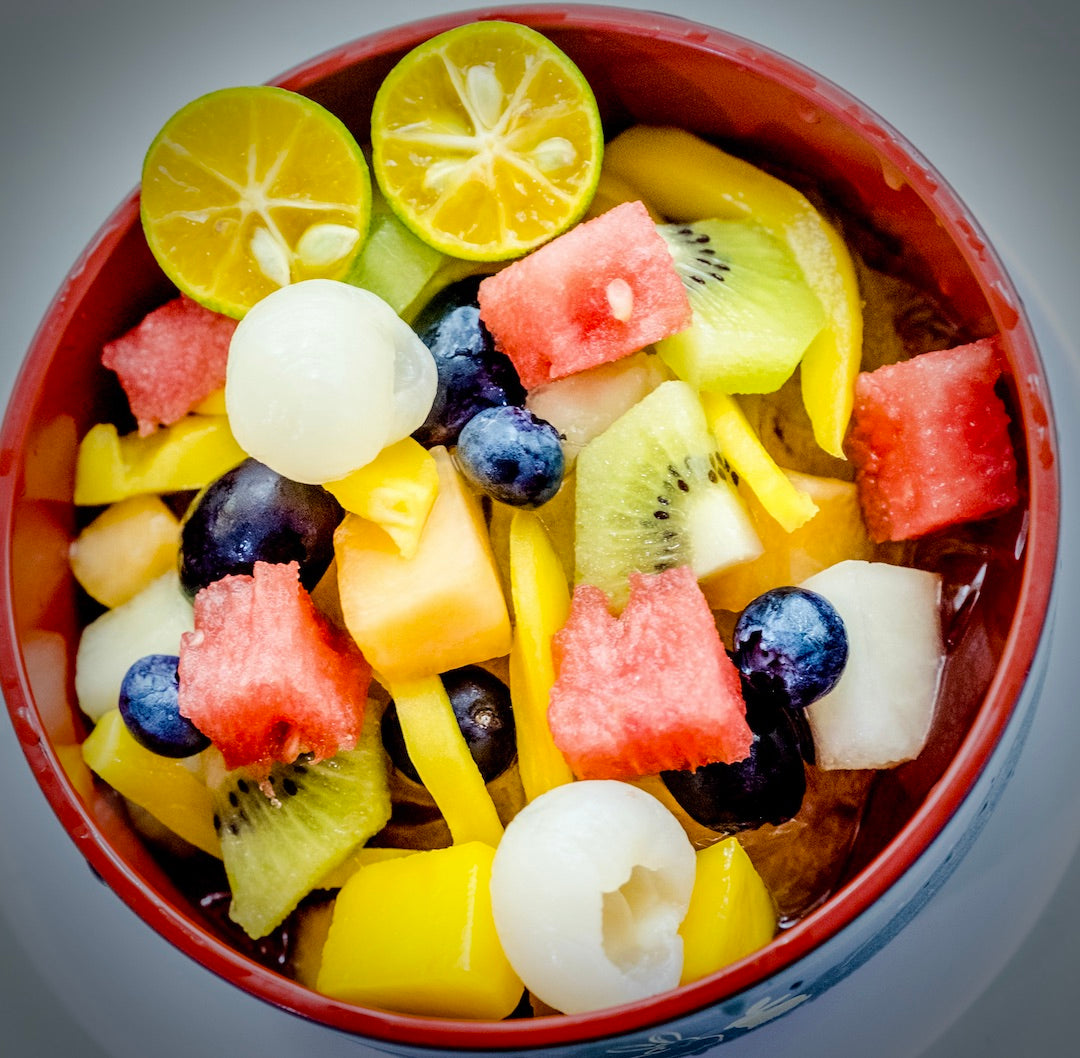C4. Ice Jelly with Fresh Assorted Fruits